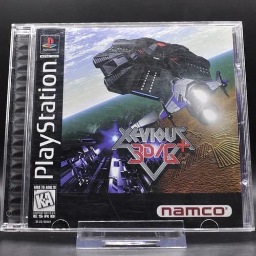 Xevious 3D/G+ (PlayStation) [CIB] - Excellent Disc, Complete