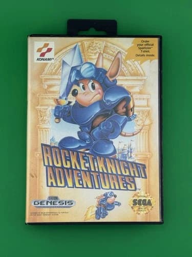 Rocket Knight Adventures – Sega Genesis – Tested Cleaned And Authentic