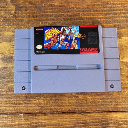 NCAA Basketball (Super Nintendo Entertainment System, SNES, 1992)