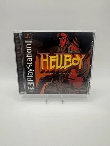 2003 Sony Playstation 1 Hellboy Asylum Seeker PS1 Black Label CIB W/Reg Card