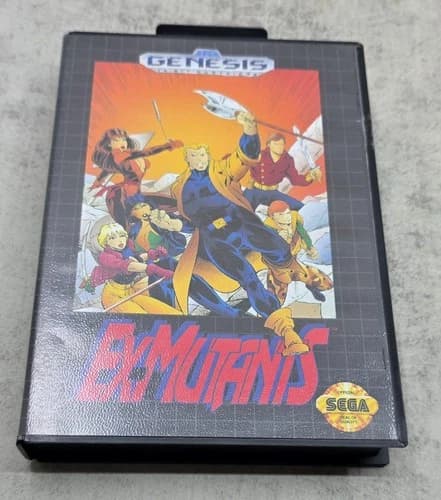 Ex-Mutants (Sega Genesis) Complete CIB w/Manual Tested Authentic