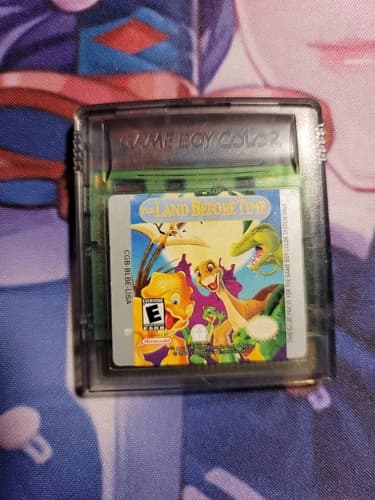 2001 The Land Before Time Nintendo GameBoy Color GBC Cart Only RARE VHTF RATED E