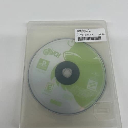 The Grinch Sony PlayStation 1 2000 Disc Only Tested and Working