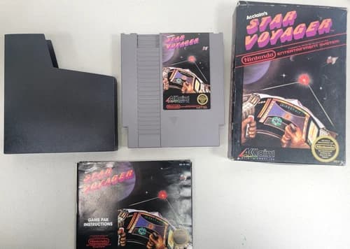 Star Voyager By Acclaim For Nintendo NES Complete in Box Very Good (Pre-Owned)