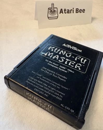 TESTED Kung-Fu Master VGC 1984 4/10 Rarity Activision Cartridge - Video