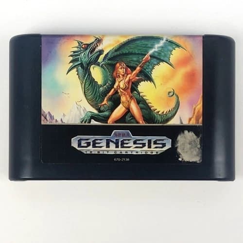 Sega Genesis Alisia Dragoon Authentic Cartridge Only Tested Working