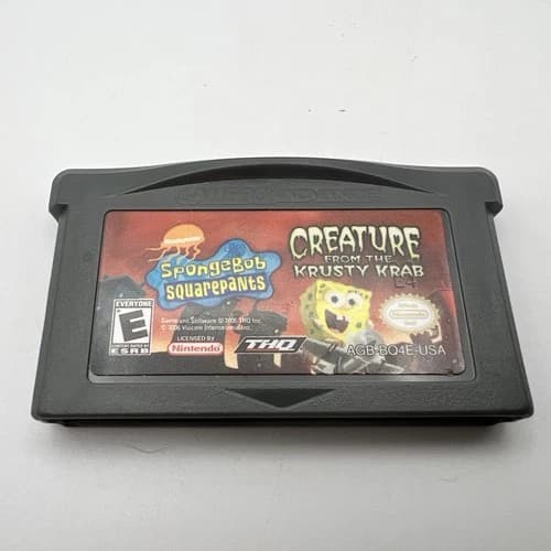 SpongeBob SquarePants: Creature from the Krusty Krab (Nintendo GBA)