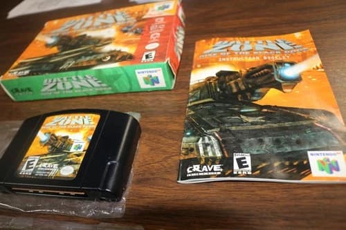 Nintendo 64 N 64 Battle Zone Rise of the Black Dogs Complete In Box CIB