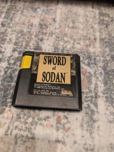 Sword of Sodan (Sega Genesis, 1990) Game Cartridge Only Tested