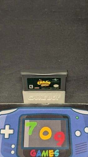 Crash Bandicoot: The Huge Adventure (Nintendo Game Boy Advance) GBA Cart Only