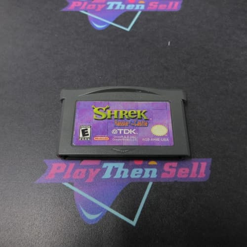 Shrek: Hassle at the Castle GameBoy Advance Cart Only - (See Pics)