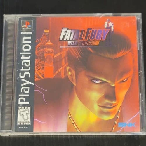 Fatal Fury Wild Ambition (Sony PlayStation 1, 1999) PS1 SNK