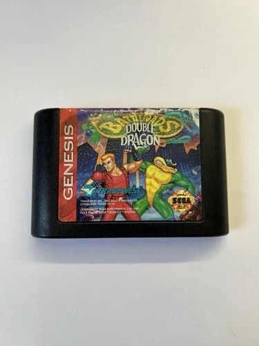Battletoads-Double Dragon (Sega Genesis, 1993) Authentic Cartridge Only