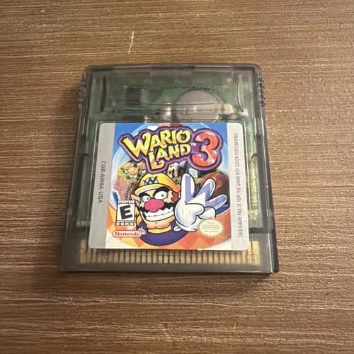 Wario Land 3 (Nintendo Game Boy Color, 2000) Authentic Tested SAVES