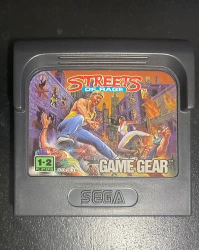 Streets of Rage - Sega Game Gear - Sega - Good Condition