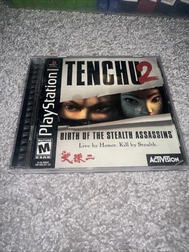 Tenchu 2 Game Birth of the Stealth Assassins PlayStation 1 CIB Sony PS1