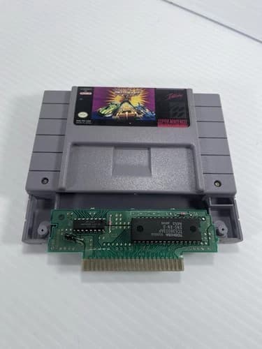 Rock N’ Roll Racing Super Nintendo SNES Tested Working Rock N Roll Racing Cart