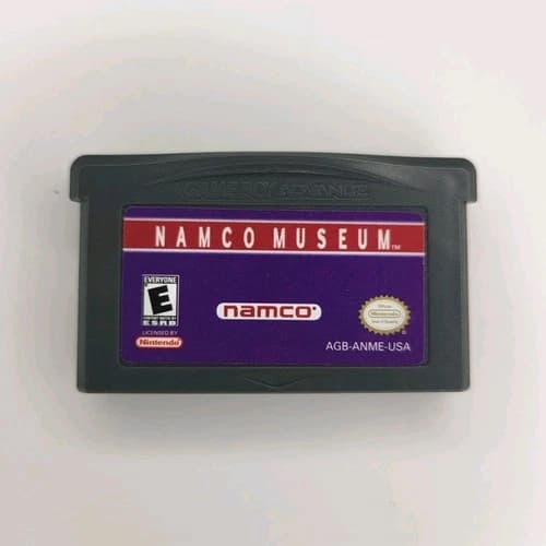 Namco Museum Nintendo Game Boy Advance GBA E NTSC-U/C Video Game