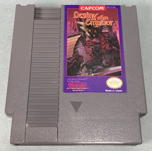 Destiny of an Emperor (NES Nintendo Entertainment System, 1990) Fantastic Copy