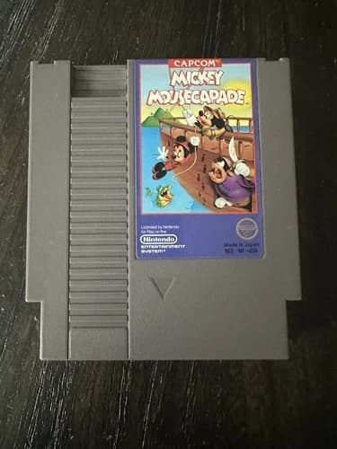 Nintendo NES Game Only Mickey Mousecapade