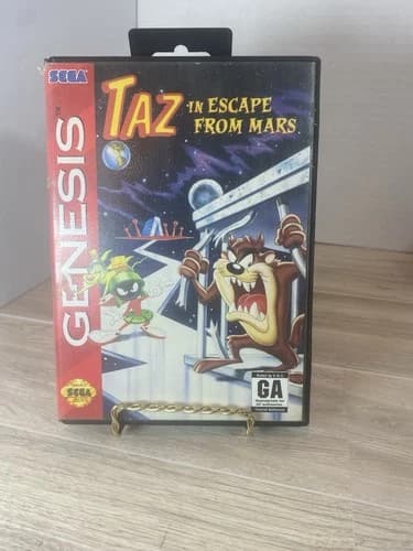 Taz in Escape from Mars (Sega Genesis, 1994) Complete Cleaned Tested FAST SHIP