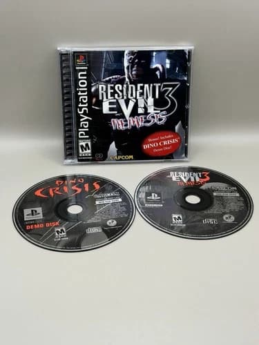 Resident Evil 3 Nemesis (Sony PlayStation PS1, 1999) CIB w/ Reg Card - Tested
