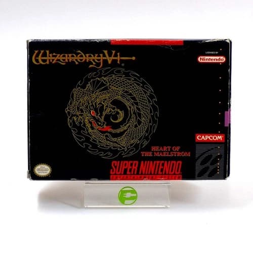 Wizardry V Heart of the Maelstrom (Super Nintendo SNES, 1994)