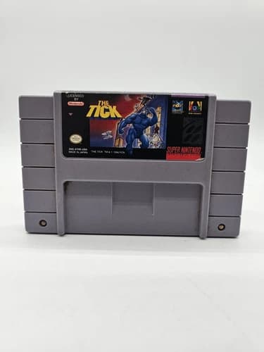 The Tick Super Nintendo SNES Game Cartridge Only Tested