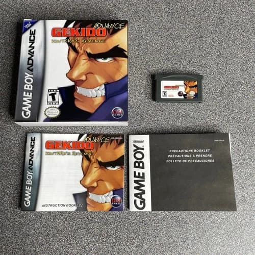 Gekido Advance Kintaro’s Revenge Nintendo GameBoy Advance GBA CIB Complete