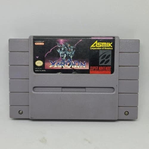 Xardion (SNES Cartridge, 1992) Tested