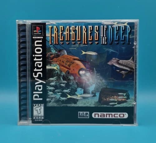 Treasures of the Deep (Sony PlayStation 1) CIB, Tested & Working