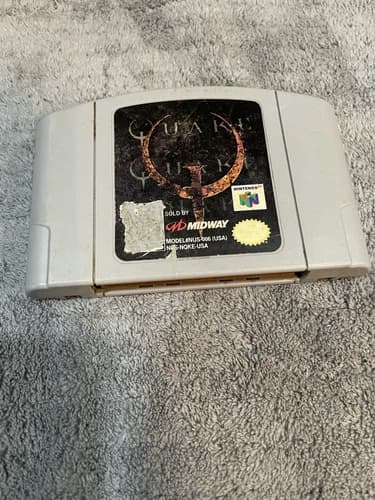 Quake Nintendo N64 Authentic Tested Working Cartridge Only ML389