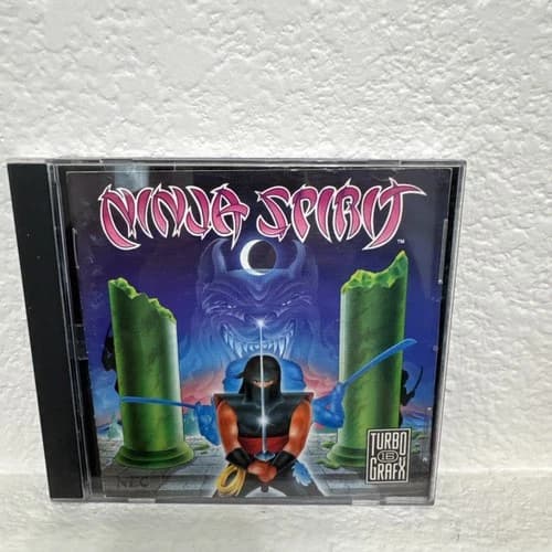 USED - Turbo grafx -Ninja Spirit (TurboGrafx-16, 1990) Tested & Working