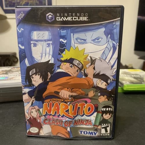 Used Naruto: Clash of Ninja (Nintendo GameCube, 2006) Complete Tested & Working