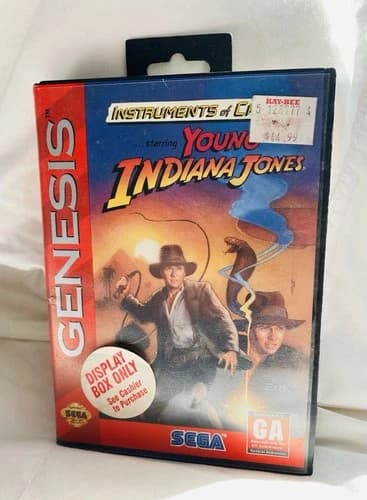 Instruments of Chaos Starring Young Indiana Jones (Sega Genesis, 1994)