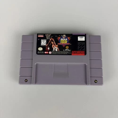Ncaa Final Four Basketball (Super Nintendo SNES) Authentic Cart Only Tested VGC