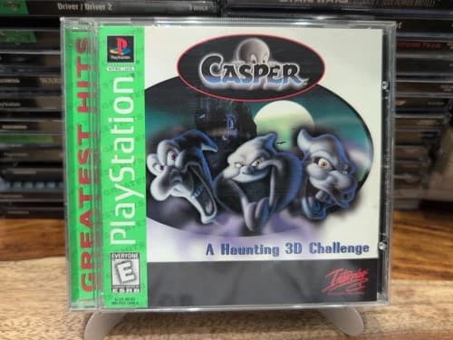 Casper: A Haunting Challenge Greatest Hits (Sony Playstation 1 PS1) CIB W Reg