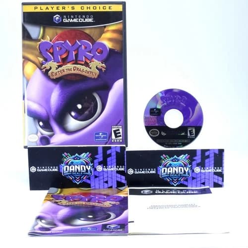 Spyro Enter the Dragonfly GC CIB W/ Manual - GameCube