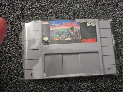Aerobiz Super Nintendo SNES Authentic Cartridge Only