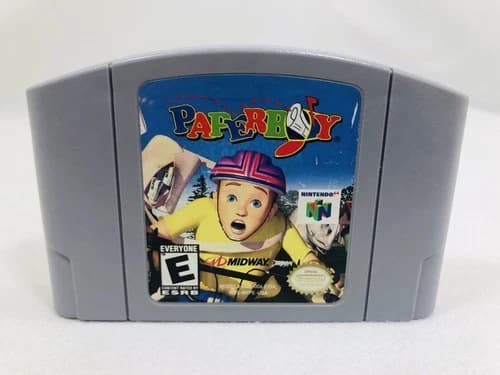 Paperboy 64 Nintendo 64 N64 Original Authentic Cartridge Tested Working