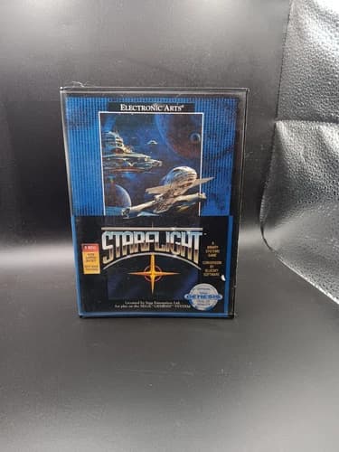 Starflight (Sega Genesis, 1991) Game, Box, Manual ***Read Condition