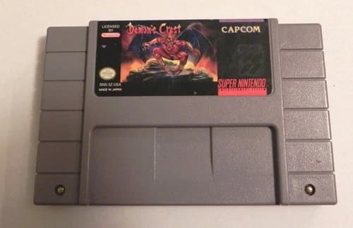 Demon's Crest (SNES, 1994) Classic Capcom