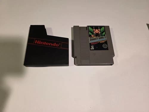 Donkey Kong 3 (Nintendo NES, 1986) ☆ Authentic ☆