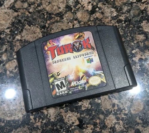 Turok: Rage Wars Nintendo 64 N64 - Cartridge Only - Tested, Works