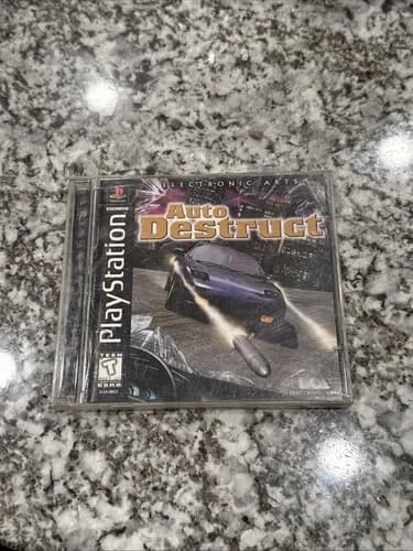 Auto Destruct (Sony PlayStation 1, 1998) Complete PS1 Tested Working Read