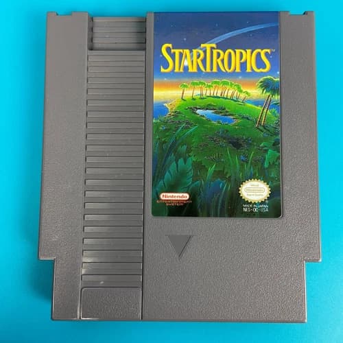 Star Tropics Nintendo Entertainment System, 1990 AUTHENTIC/TESTED