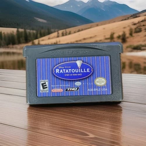Disney Ratatouille Nintendo Game Boy Advance GBA Tested And Working