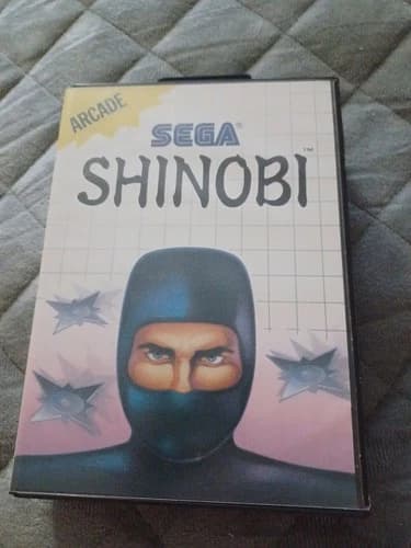 Shinobi Sega Master System CIB Complete in Box
