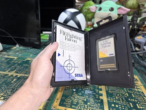 F-16 Fighting Falcon (Sega Master System (SMS), 1986) - Complete, Tested/Working