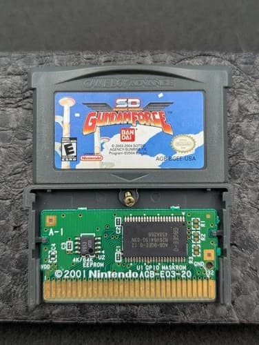 SD Gundam Force (Nintendo Game Boy Advance, 2004) Cart Only Authentic Tested GBA